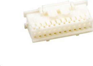 PADP-24V-1-S, PADP Female Connector Housing, 2mm Pitch, 24 Way, 2 Row PADP-24V-1-S, PADP Female Connector Housing, 2mm Pitch, 24 Way, 2 Row