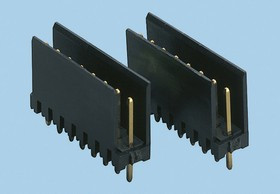 66100711622, 475 Series Straight Through Hole PCB Header, 7 Contact(s), 2.54mm Pitch, 1 Row(s), Shrouded
