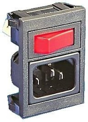 BZV03/Z0000/15, AC Power Entry Modules C14 &amp; C16-IEC INLET VRT DP SW