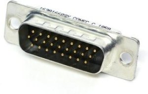 163A16609X, D-Sub High Density Connectors 26P HD Plug Sol. Cup 163A16609X, D-Sub High Density Connectors 26P HD Plug Sol. Cup