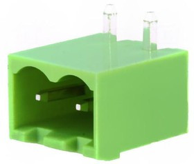 XY2500R-D-5.08-2PIN, Разъемный клеммник, Ш.контактов: 5,08мм, Кол-во полюс: 2, гнездо