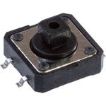 KAN1241-0731B-22, тактовая кнопка SMD 12х12х7.3мм (1273SHIM-160G-G)