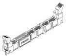 1926024-2, Standard Card Edge Connectors cpmm. skt w/latch smt mc-p5s12 1926024-2, Standard Card Edge Connectors cpmm. skt w/latch smt mc-p5s12