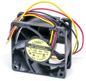 AG06024HB257202(00L5), DC Fans DC Axial Fan, 60x60x25mm, 24VDC, High Speed, Ball Bearing