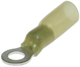RV5.5-5 HST Yellow, Наконечник кольцевой изолированный RV5.5-5 HST, 19 А, 12-10 AWG, желтый, латунь луженая