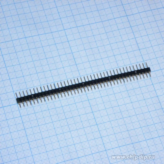 PSLM-1х40, Штырь для плат 2.54 мм , 40 контактов