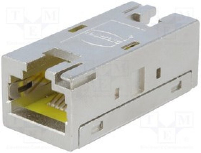 09455451560, Modular Connectors / Ethernet Connectors 10G IP20 CAT6 BULKHEAD, RJ45 09455451560, Modular Connectors / Ethernet Connectors 10G IP20 CAT6 BULKHEAD, RJ45