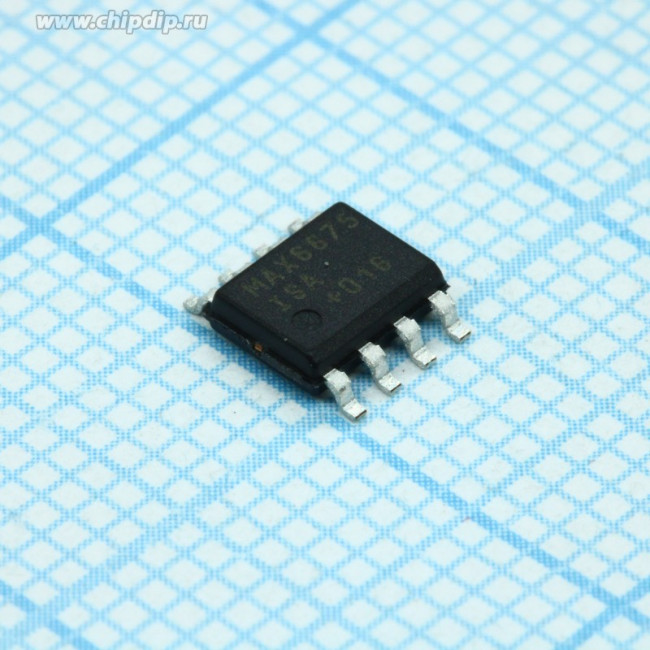 MAX6675ISA+T, Преобразователь сигнала термопары в цифровой сигнал, SPI, [SO-8]