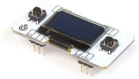 Troyka-OLED, OLED дисплей с разрешением 128х64px, интерфейсы I2C