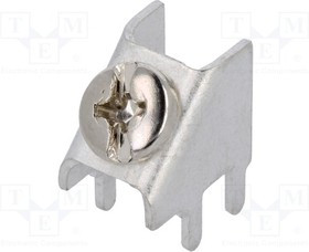 KEYS7702, Наконечник: зажим под винт, THT,зажим под винт, серебристый