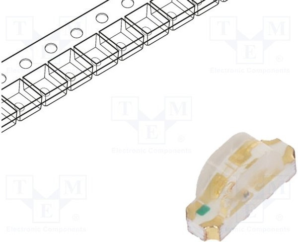 RF-W2S118TS-A41, LED; SMD; 1204; RGB; 3.2x1x1.48mm; 140°; 1.8?2.4/3?3.4/3?3.4V; 20mA