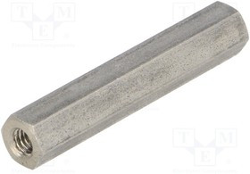 146X40, Дистанцирующая стойка с резьбой, 40мм, Внутр.резьба: M4 146X40, Дистанцирующая стойка с резьбой, 40мм, Внутр.резьба: M4