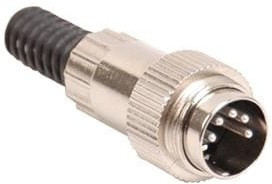 SD-40LP, Circular DIN Connectors DIN, 4P plug, straight, cable mount, locking SD-40LP, Circular DIN Connectors DIN, 4P plug, straight, cable mount, locking