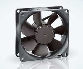 8414NGH, 8400 N Series Axial Fan, 24 V dc, DC Operation, 79m³/h, 2.8W, 120mA Max, IP20, 80 x 80 x 25mm