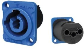 Seetronic SAC3MPA-M панельный разъём питания, входной, винтовой зажим