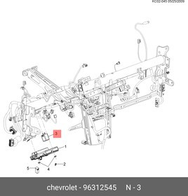 96312545, OEDW-96312545_реле поворотника!\ Daewoo Lanos 1.5 96 /Matiz 98