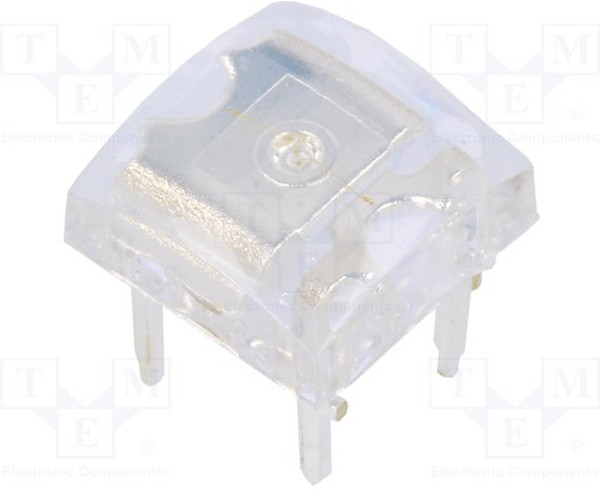 OSB56LZ4E1D, LED Super Flux; 7.62x7.62mm; blue; 500?750mcd; 140°; Front: flat OSB56LZ4E1D, LED Super Flux; 7.62x7.62mm; blue; 500?750mcd; 140°; Front: flat