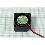 Вентилятор 20x20x10, напряжение 5В, ток 0,21А, выводы 2L, подшипник скольжения, YM0501PFS1