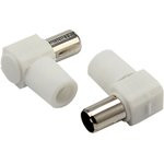 FD-2431, TV штекер угловой на кабель под винт FD-2431, TV штекер угловой на кабель под винт