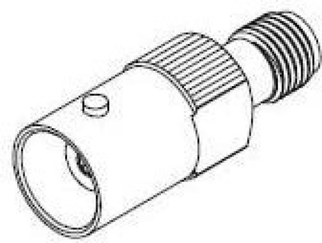 73386-0041, RF Adapters - Between Series BNC JACK TO SMA JACK
