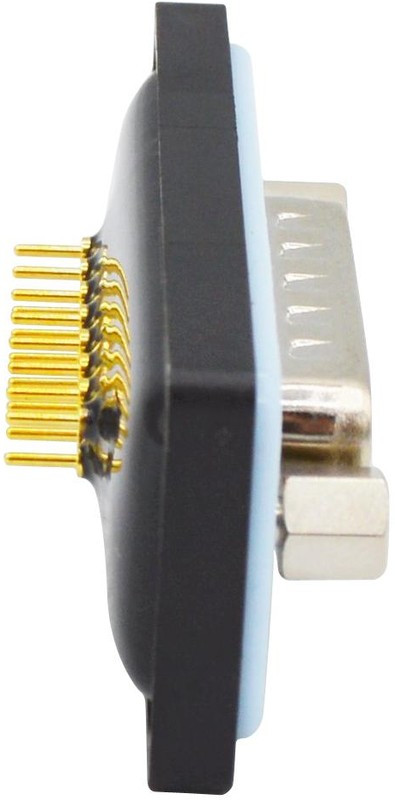 SDF-V15-113L011, SDF 15 Way Vertical PCB D-sub Connector Plug, 2.74mm Pitch, with 4-40 Screw Locks SDF-V15-113L011, SDF 15 Way Vertical PCB D-sub Connector Plug, 2.74mm Pitch, with 4-40 Screw Locks