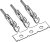 201447-2400, 201447 Male Crimp Terminal 20 AWG, 22 AWG 201447-2400 201447-2400, 201447 Male Crimp Terminal 20 AWG, 22 AWG 201447-2400