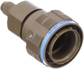 35498, Modular Connectors / Ethernet Connectors Sz 19 Plg Kit w/ EMI Backshell Wire 1.6m