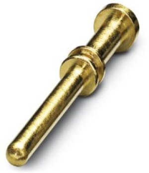 1607376, Male Crimp Circular Connector Contact, Wire Size 0.75 1.5 mm²