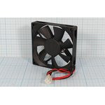 Вентилятор 80x80x15, напряжение 12В, ток 0,17А, выводы 2L, подшипник качения, JF0815B1H-R JAMICO