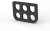 794993-1, Pin &amp; Socket Connectors 06P UMNL BLK INTERF