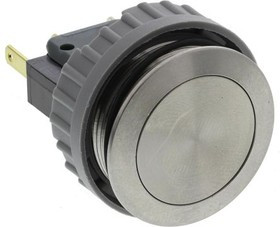 1241.6631.1120000, Переключатель: антивандальный, Пол: 2, SPDT, 3A/250ВAC, IP67, d22мм
