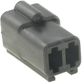 02977763, Automotive Connectors 2P MALE BLACK 56 SERIES