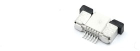 Разъем FPC Half Coverage Top Contact 0.5K-BS-6PWB 6 pin высота 2мм шаг 0,5мм