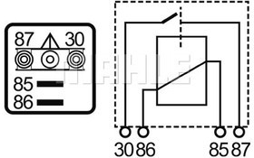 MR103, Реле рабочего тока