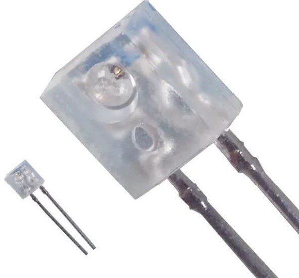 QEE113, ИК-передатчик, прозрачная, 7,5мВт, 50°, -p макс: 940нм, THT, 100мА