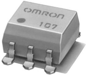 G3VM-61ER, Solid State Relays - PCB Mount 60V SPST-NO SMD6 SMT 2500mA .065ohm 400p