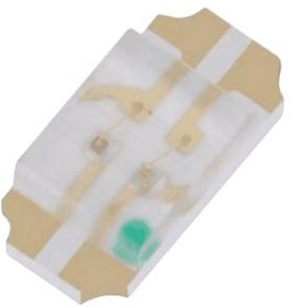 MP007097, Светодиод, Красный, Зеленый, SMD (Поверхностный Монтаж), 120 °, Прямоугольная, R 20мА, G 20мА