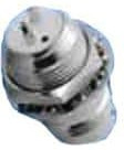 162103, RF Connectors / Coaxial Connectors TWIN BULKHEAD RECPT JACK 162103, RF Connectors / Coaxial Connectors TWIN BULKHEAD RECPT JACK