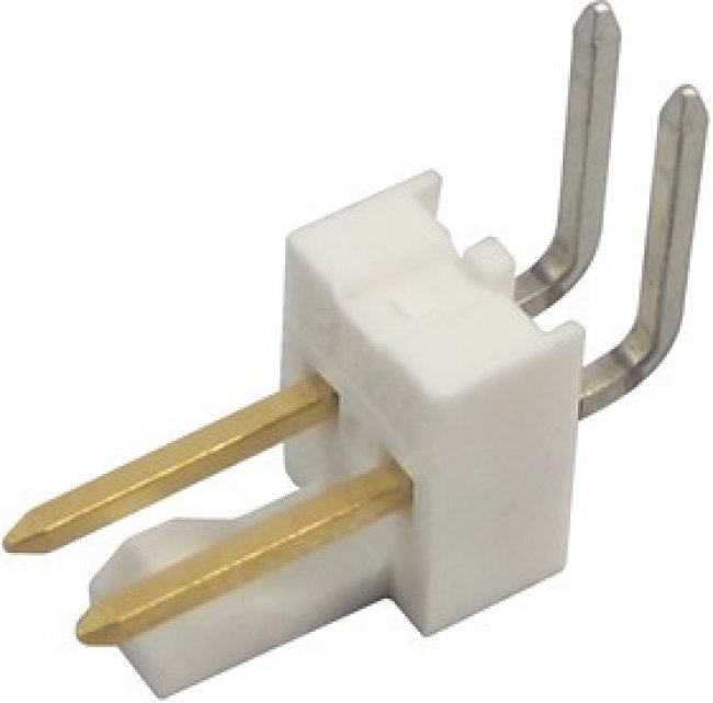 0022122024, Conn Wire to Board HDR 2 POS 2.54mm Solder RA Side Entry Thru-Hole KK Bag 0022122024, Conn Wire to Board HDR 2 POS 2.54mm Solder RA Side Entry Thru-Hole KK Bag