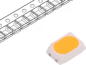 PS2P-TFPE-GP, LED; SMD; 3020; white warm (gold plus); 19.4?22lm; 2200-2500K; 80