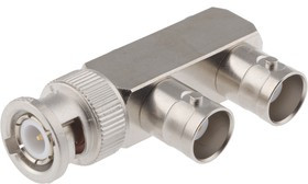 J01004A0002, Tee 50 RF Adapter BNC Plug to BNC Socket 4GHz