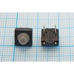 Переключатель тактовый 7,8x 7,8x 4,8, угловой, 2P, герметичная кнопка