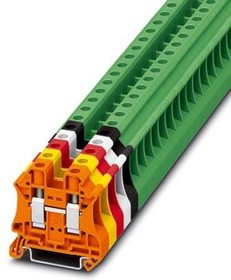 3046317, DIN Rail Terminal Blocks UT 10 WH UNIVERSAL TERM BLK WHITE