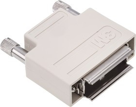 10326-32J0-000, 103 Series Copolyester Elastomer, Steel D Sub Backshell, 26 Way, Strain Relief