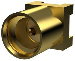 PCB.MMCXFSTJ.C.A, RF Connectors / Coaxial Connectors MMCX(F)ST FOR SMT AU PLATING Short Legs 0.7mm