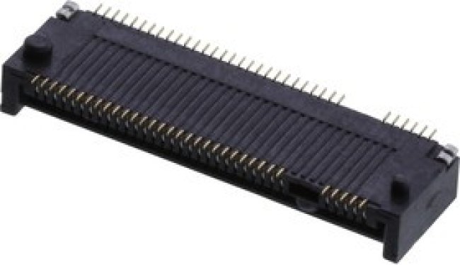 10128787-001RLF, CARDEDGE CONNECTOR, DUAL SIDE, 67P