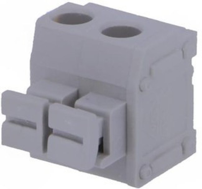 DG235-5.0-02P-11-00A(H), Нажимной безвинтовой клеммный блок на 2 контакта. Зажим типа торцевой контакт. Серия DG235-5.0 DG235-5.0-02P-11-00A(H), Нажимной безвинтовой клеммный блок на 2 контакта. Зажим типа торцевой контакт. Серия DG235-5.0