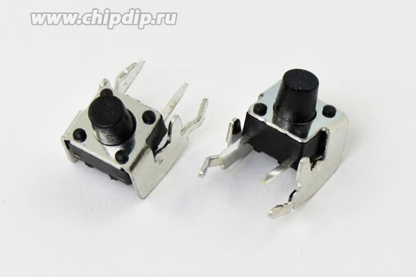 Тактовая кнопка, 7.4x 6.2x 7.0, контакты 2P+2Pкорпус, TC-0202