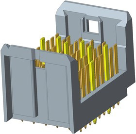 10123358-101LF, BACKPLANE CONN, HEADER, 54POS, 9ROW