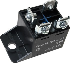 731.3747, Реле электромагнитное 24V 4-х контактное 15/25А (винт.зажимы) АВАР